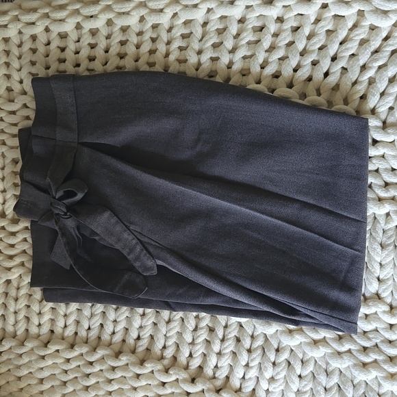 Forever 21 Black Tie-Waist Pants - Picture 7 of 7